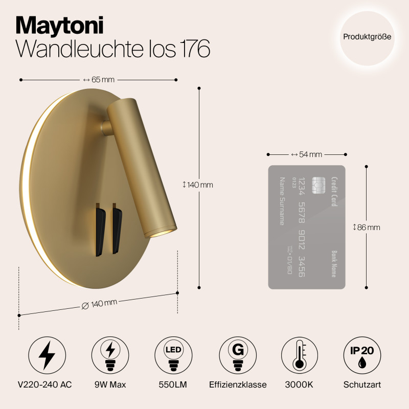 Спот Maytoni Technical C176-WL-01-6W-MG