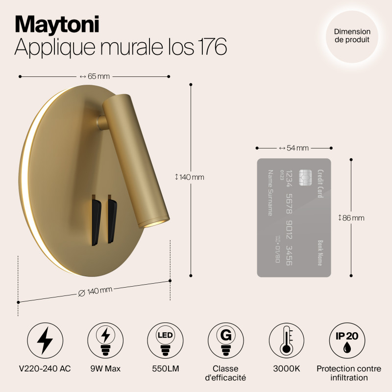 Спот Maytoni Technical C176-WL-01-6W-MG