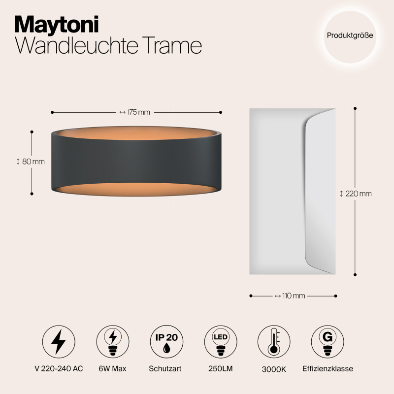 Бра Maytoni Technical C806WL-L5B