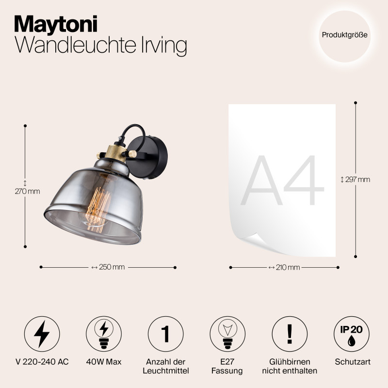 Бра Maytoni T163-01-C