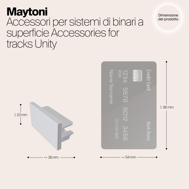 Заглушка Maytoni Technical TRA001EC-11W