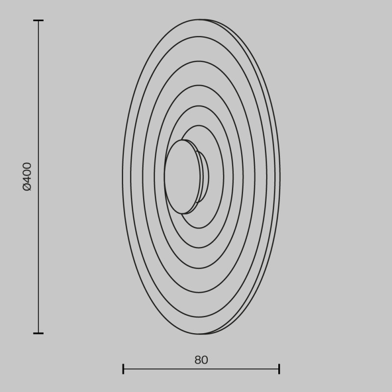 Бра Maytoni MOD400WL-L5GR3K