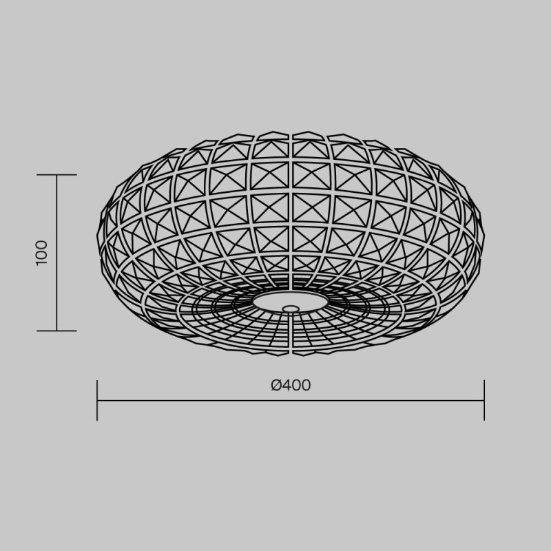 Накладная люстра Maytoni DIA902-04-N