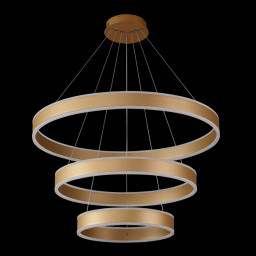 Подвесной светильник Crystal Lux MUCHOS SP158W LED GOLD
