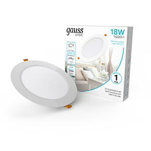 Светильник Downlight Gauss 9030420218 799₽