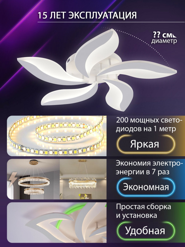 Накладной светильник Natali Kovaltseva LED LAMPS 81459