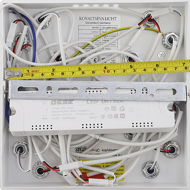 Накладная люстра Natali Kovaltseva LED LAMPS 81449