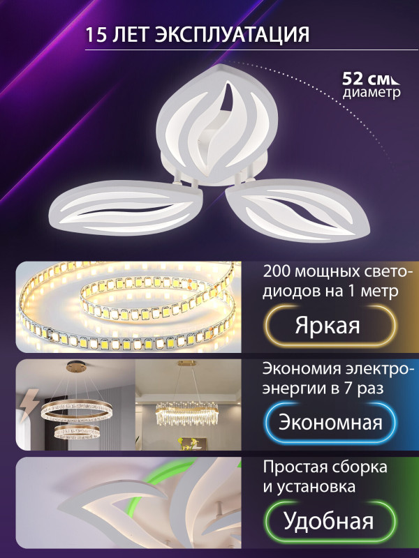 Накладной светильник Natali Kovaltseva LED LAMPS 81456