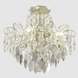 Накладная люстра Crystal Lux ESMIRALDA PL4 SILVER