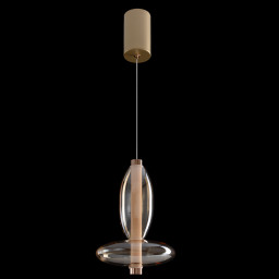 Подвесной светильник Crystal Lux QUASAR SP7W LED AMBER