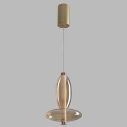 Подвесной светильник Crystal Lux QUASAR SP7W LED AMBER