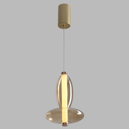 Подвесной светильник Crystal Lux QUASAR SP7W LED AMBER