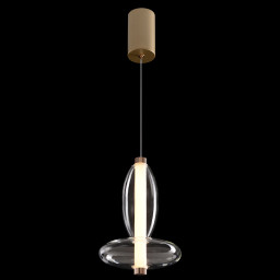 Подвесной светильник Crystal Lux QUASAR SP7W LED TRANSPARENT