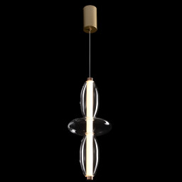 Подвесной светильник Crystal Lux QUASAR SP14W LED TRANSPARENT