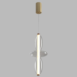 Подвесной светильник Crystal Lux QUASAR SP14W LED TRANSPARENT