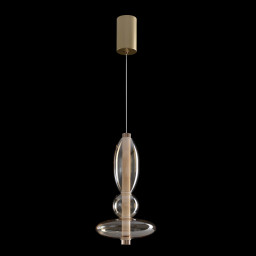 Подвесной светильник Crystal Lux QUASAR SP10W LED AMBER