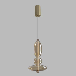Подвесной светильник Crystal Lux QUASAR SP10W LED AMBER