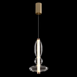 Подвесной светильник Crystal Lux QUASAR SP10W LED TRANSPARENT