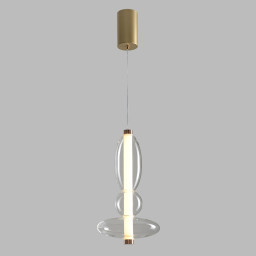 Подвесной светильник Crystal Lux QUASAR SP10W LED TRANSPARENT