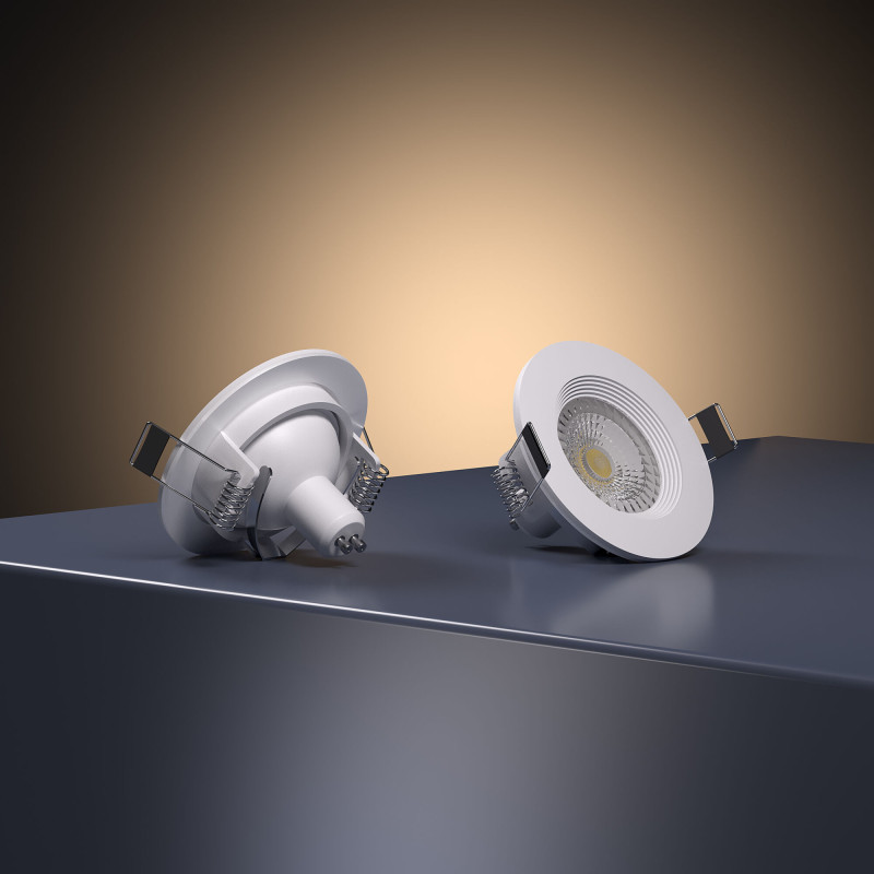 Влагозащищенный светильник Elektrostandard 25060/01 GU10 белый