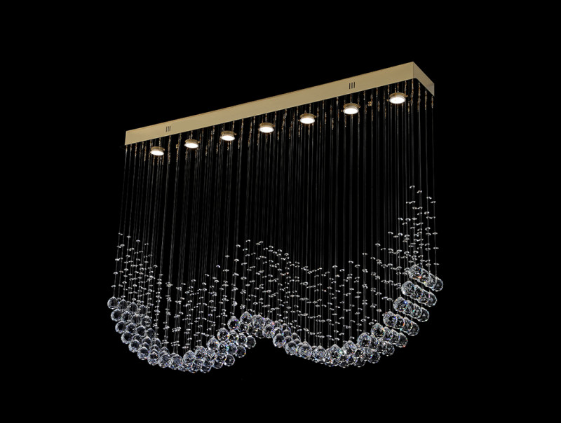 Каскадная люстра Newport 8407PL gold 55804₽