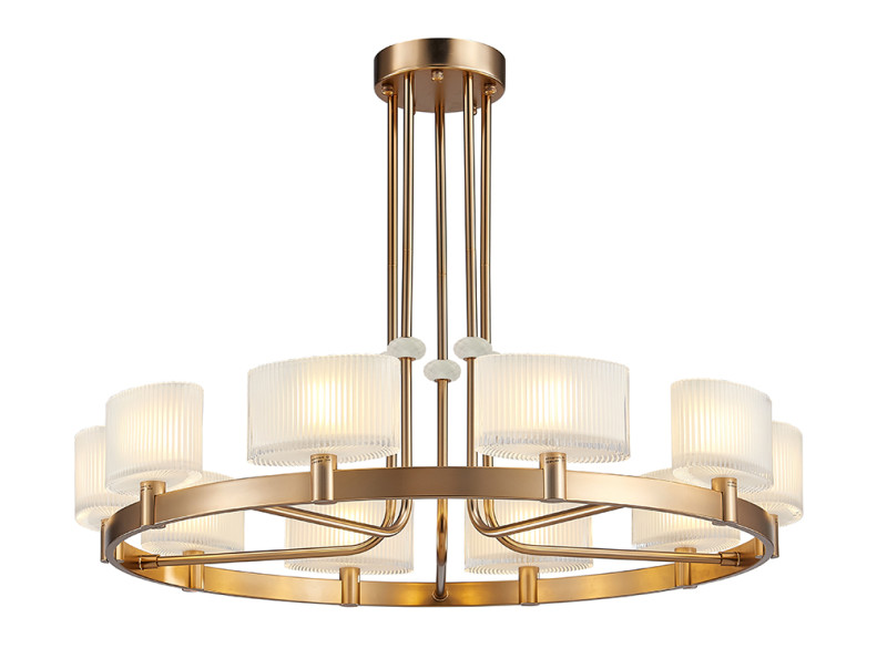 Люстра на штанге Newport 43382C new gold 147226₽