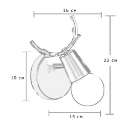 Бра ImperiumLoft 181043-26