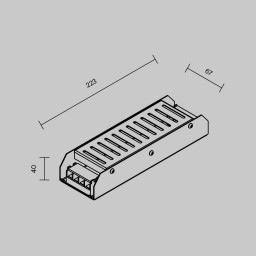 Блок питания для светодиодной ленты Maytoni 811003