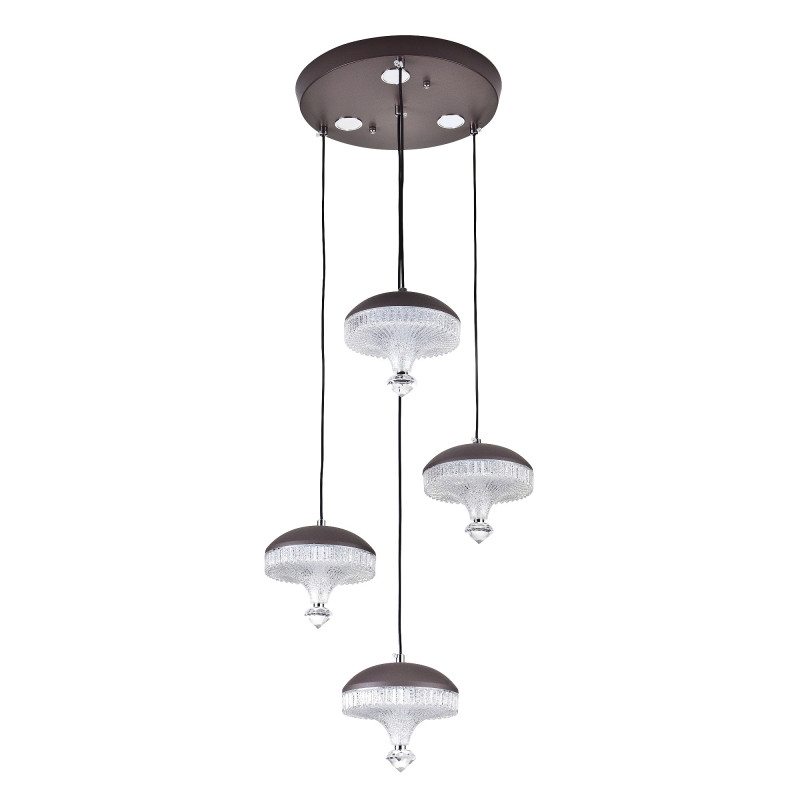 Каскадная люстра LED4U 2067 coffee 7300₽
