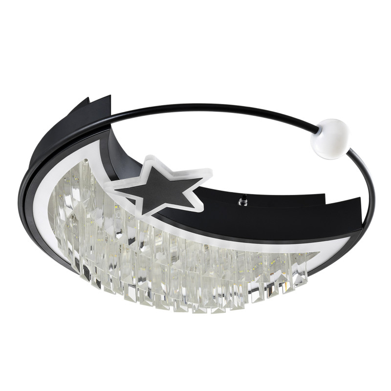 Накладной светильник LED4U L8024-450 BK 13000₽