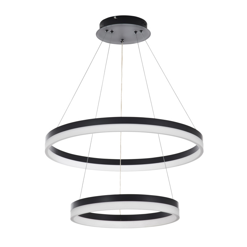 Каскадная люстра LED4U L10823-60-40 BK 17574₽