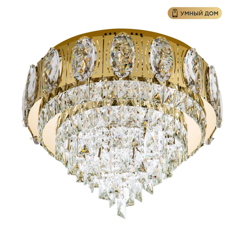 Накладная люстра LED4U L9438-500 GD с УД 25000₽