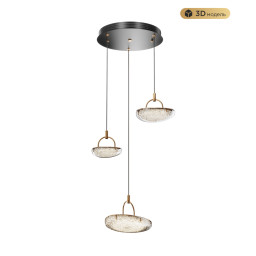 Подвесной светильник MODELUX MS.2326.3 BK