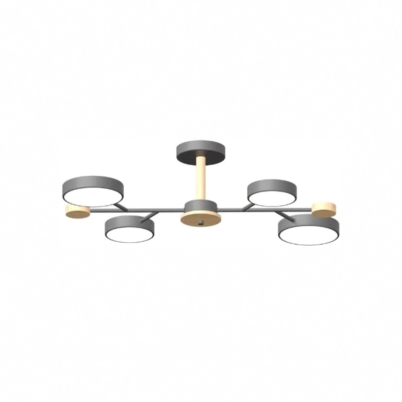 Люстра на штанге LED4U L3213-670 GR 5700₽