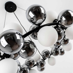 Подвесная люстра MODELUX MS.8055.14 BK