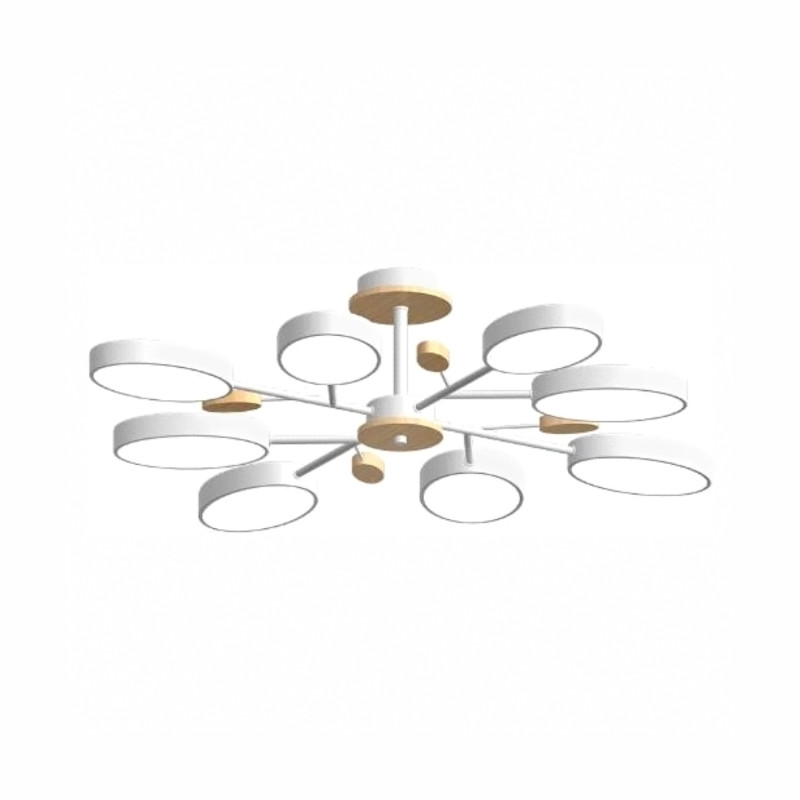 Люстра на штанге LED4U L3221-850 WH 12600₽