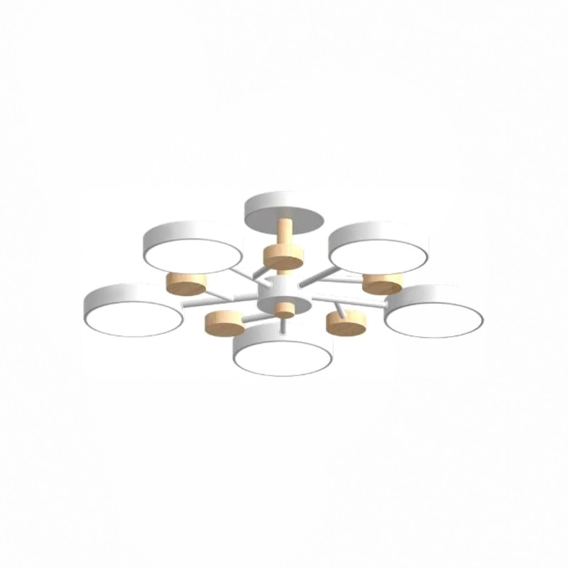 Люстра на штанге LED4U L3204-620 WH 6800₽