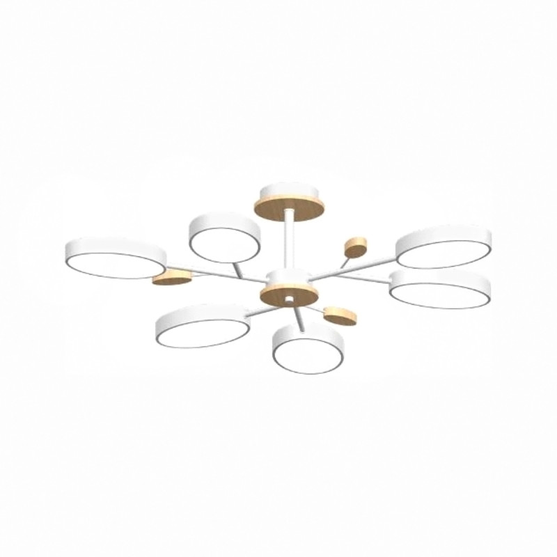 Люстра на штанге LED4U L3220-830 WH 9700₽