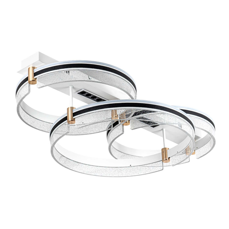 Накладная люстра LED4U L1058-880 WH 23000₽