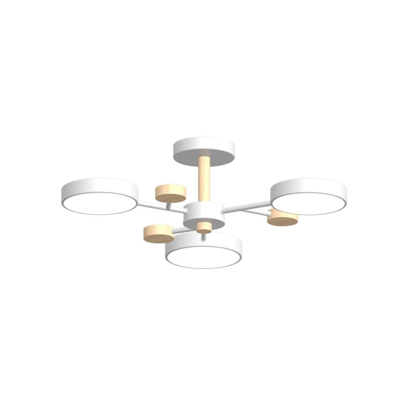 Люстра на штанге LED4U L3203-620 WH 4800₽