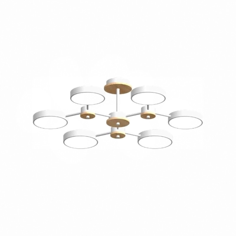 Люстра на штанге LED4U L3216-730 WH 8900₽