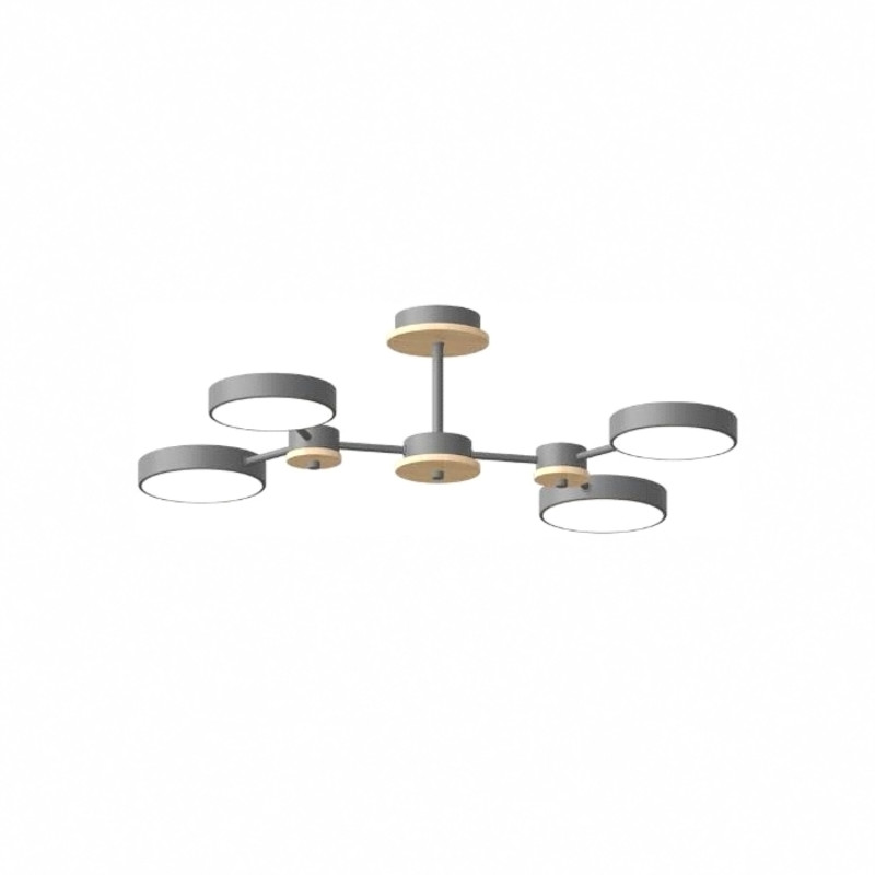 Люстра на штанге LED4U L3215-630 GR 6600₽