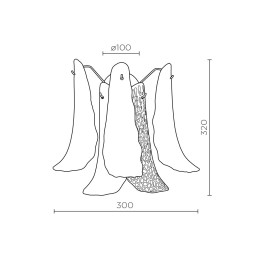 Бра MODELUX ML.6777.02P GD