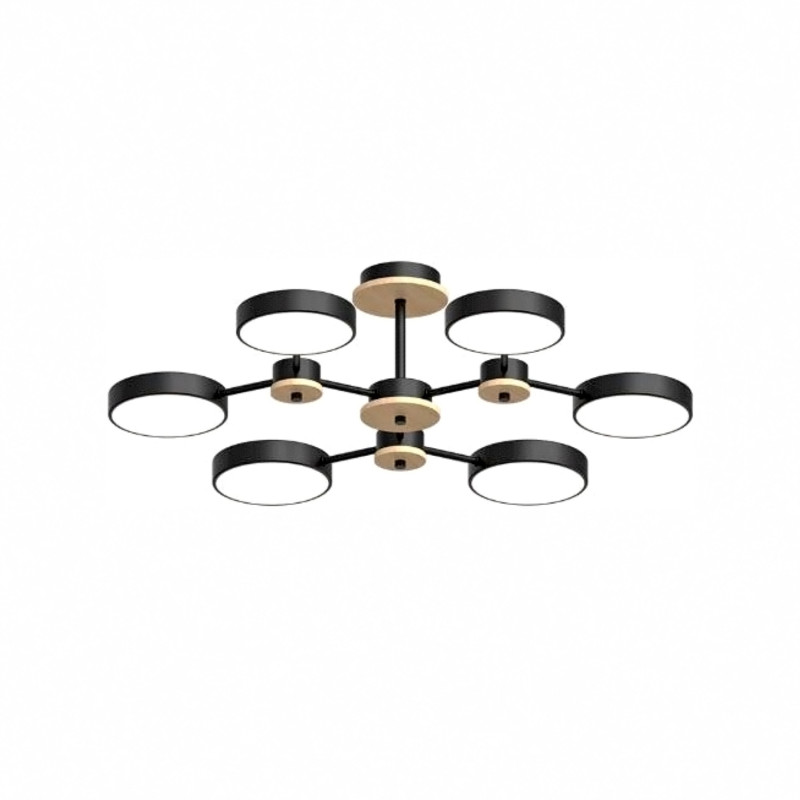 Люстра на штанге LED4U L3216-730 BK 9200₽