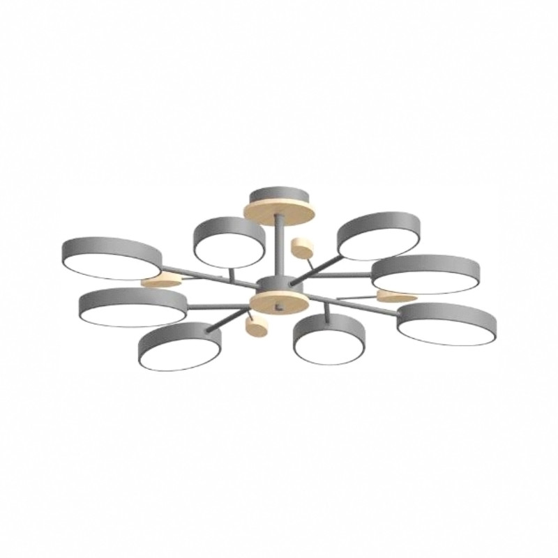 Люстра на штанге LED4U L3221-850 GR 13000₽