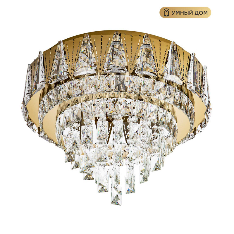 Накладная люстра LED4U L9437-500 GD с УД 25000₽