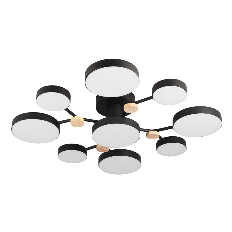 Накладная люстра LED4U L3201-780 BK 23800₽