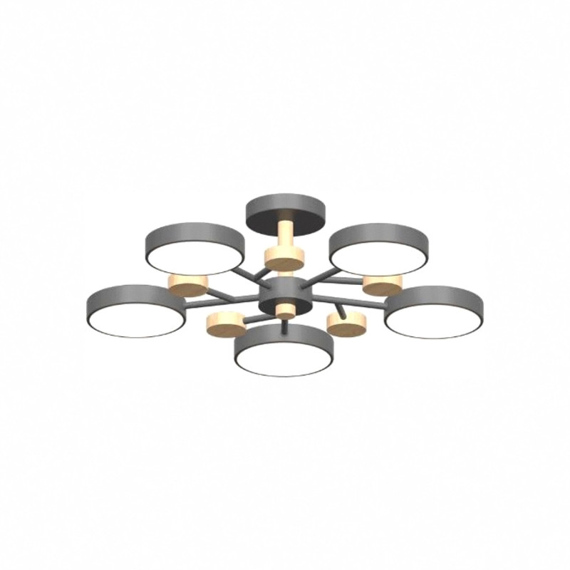 Люстра на штанге LED4U L3204-620 GR 7300₽