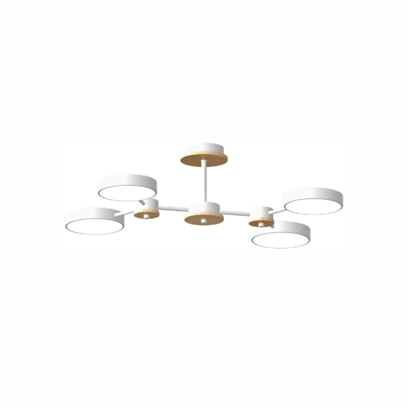 Люстра на штанге LED4U L3215-630 WH 6300₽