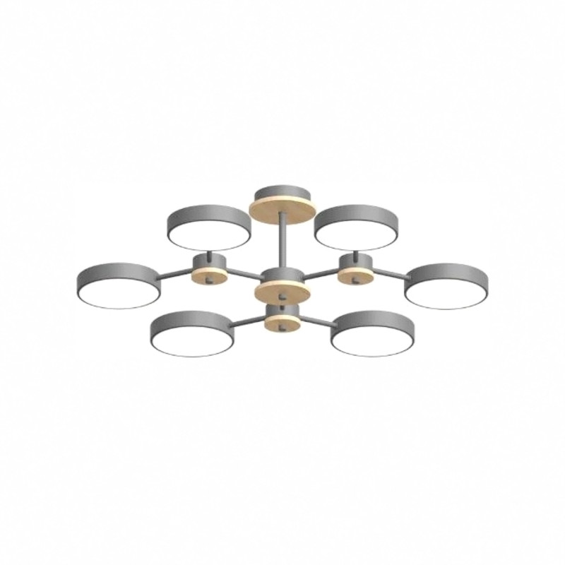 Люстра на штанге LED4U L3216-730 GR 9200₽